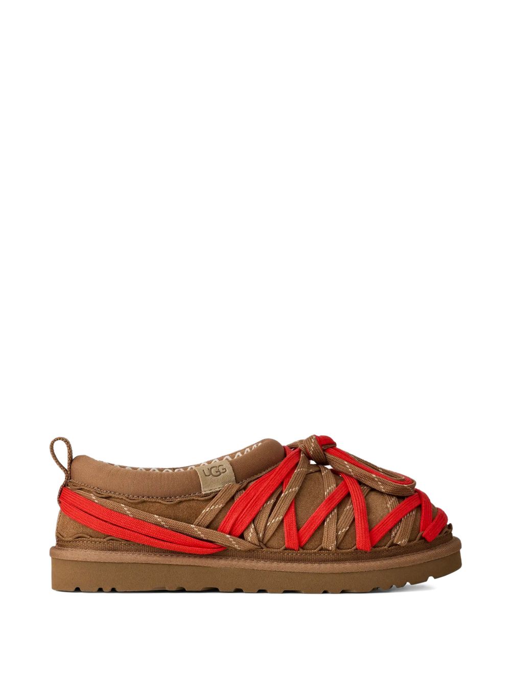 mules tasman lace uomo castagna 