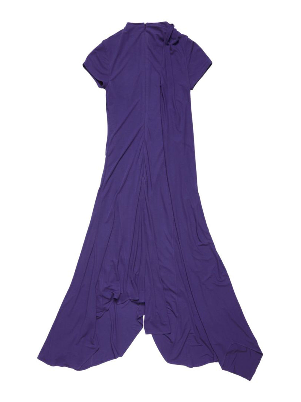 abito midi layered donna viola 