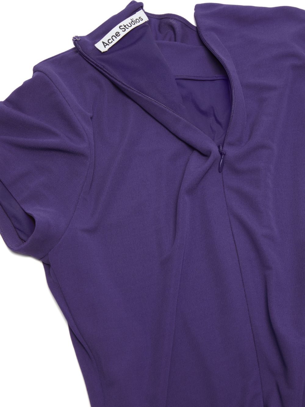 abito midi layered donna viola 