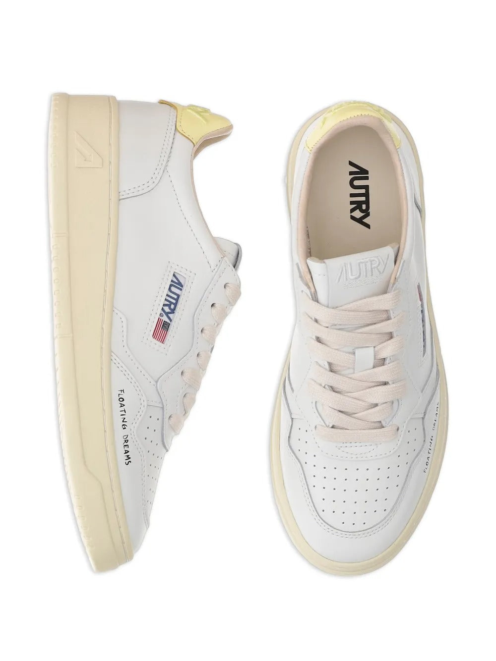 sneakers medalist low aulw dl02 donna bianche 