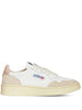 snekaers medalis low aulw LS37 bianche e beige