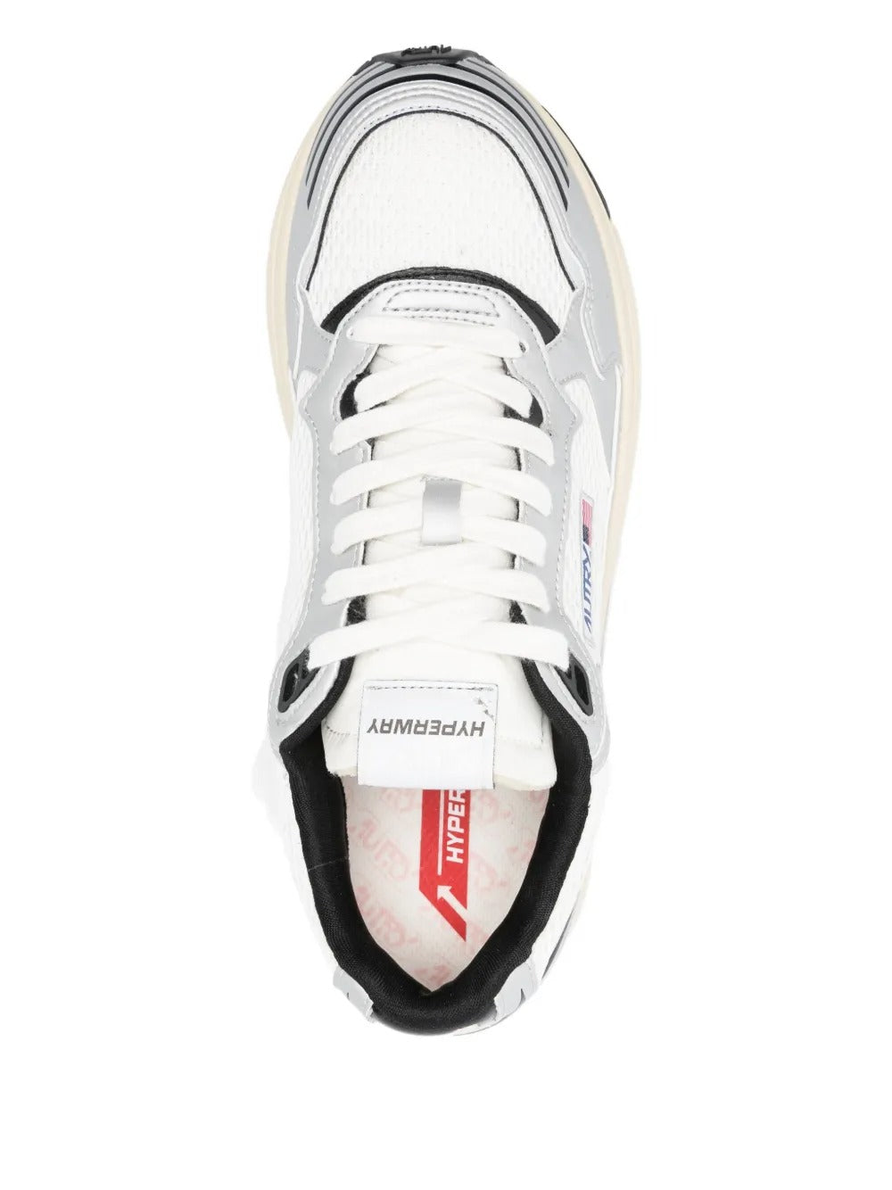 sneakers hyperway hylm mv03 uomo argento e nere 