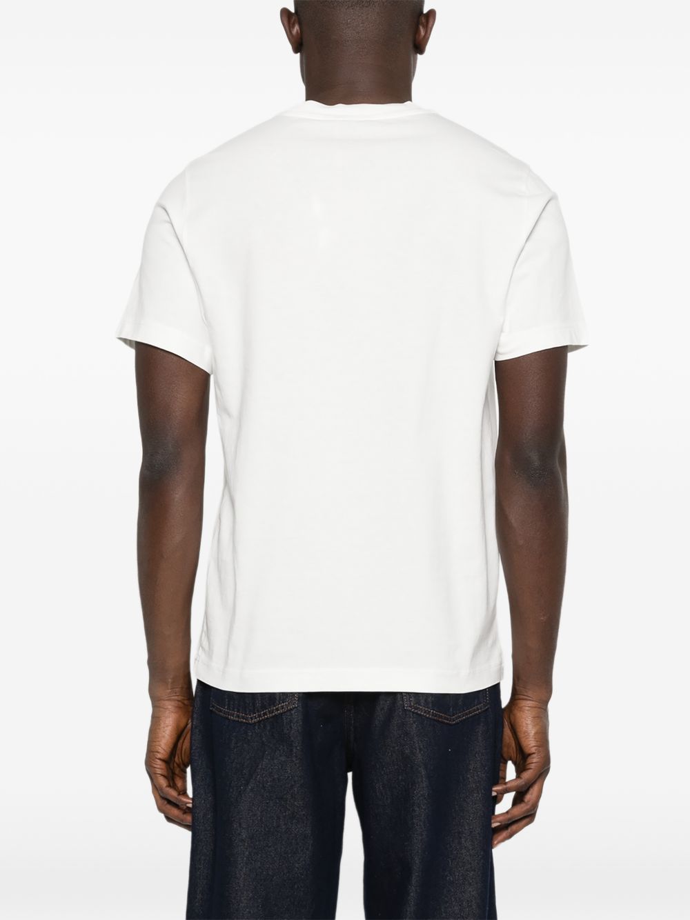 t-shirt logo uomo bianca 
