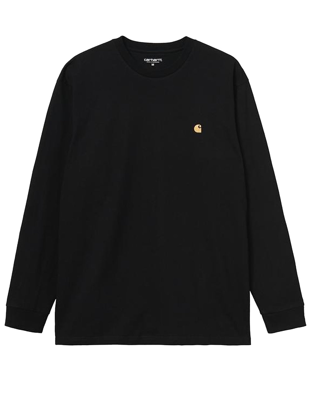 t-shirt ls chase uomo nera 