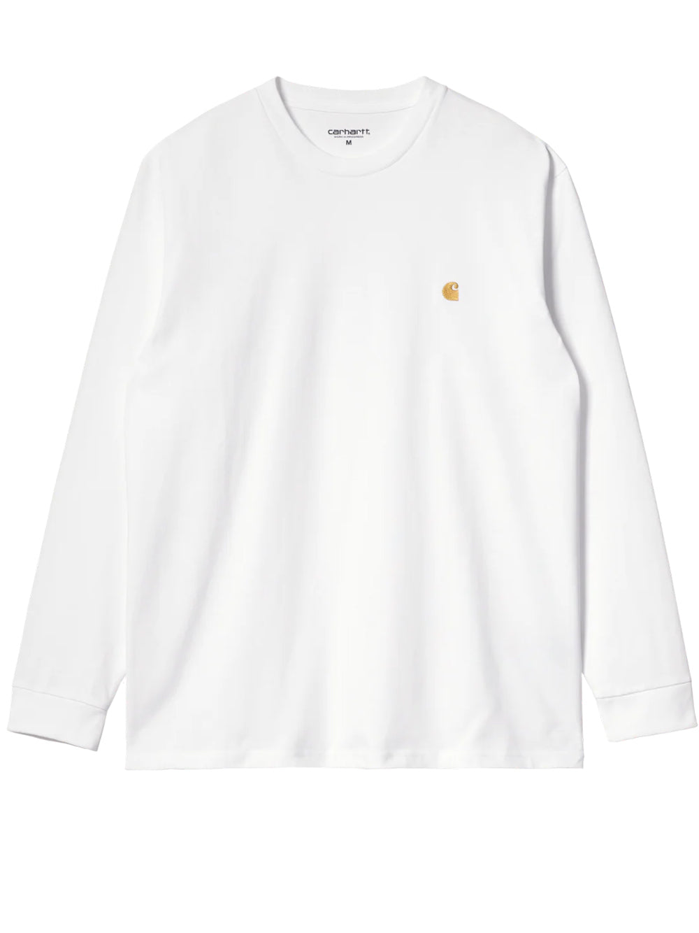 t-shirt ls chase uomo bianca 