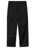 men's plain black trousers