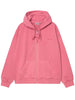 felpa hooded benton uomo rosa