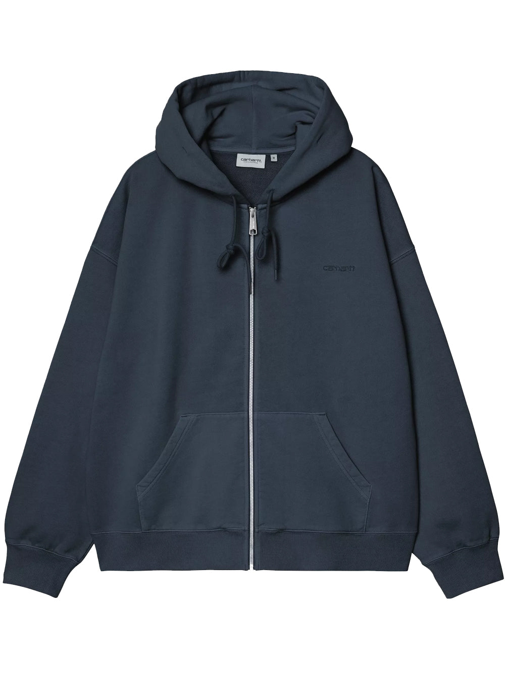 felpa hooded benton uomo carbone 