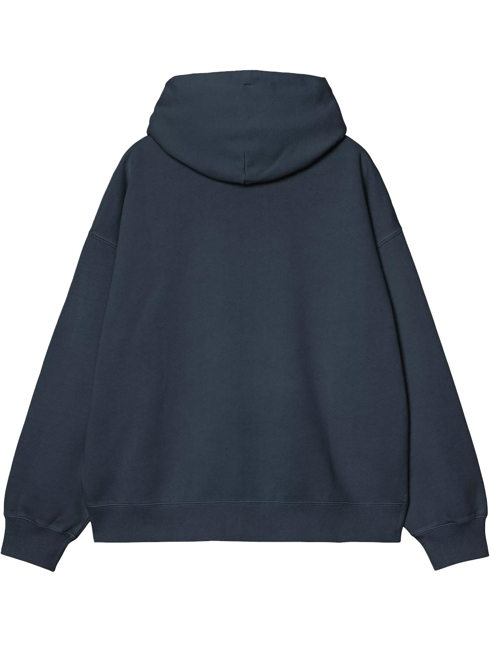 felpa hooded benton uomo carbone 