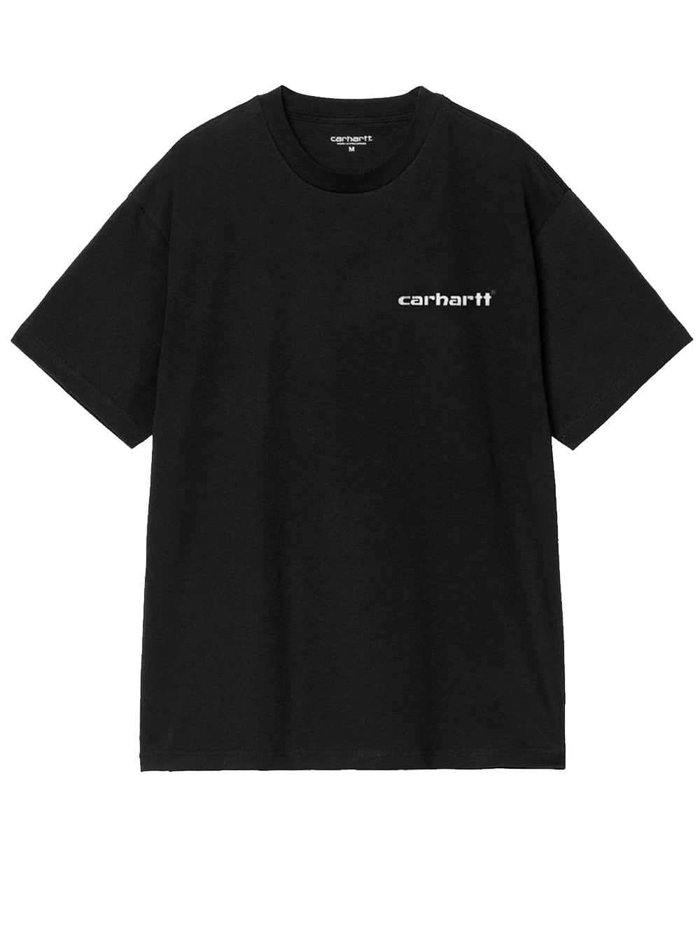 t-shirt ss archive script uomo nera 