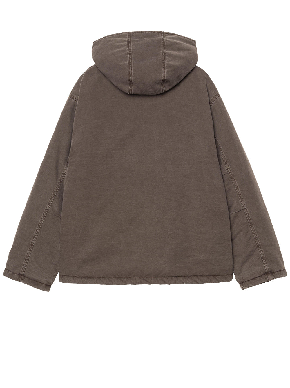 giacca hooded mitch uomo marrone 