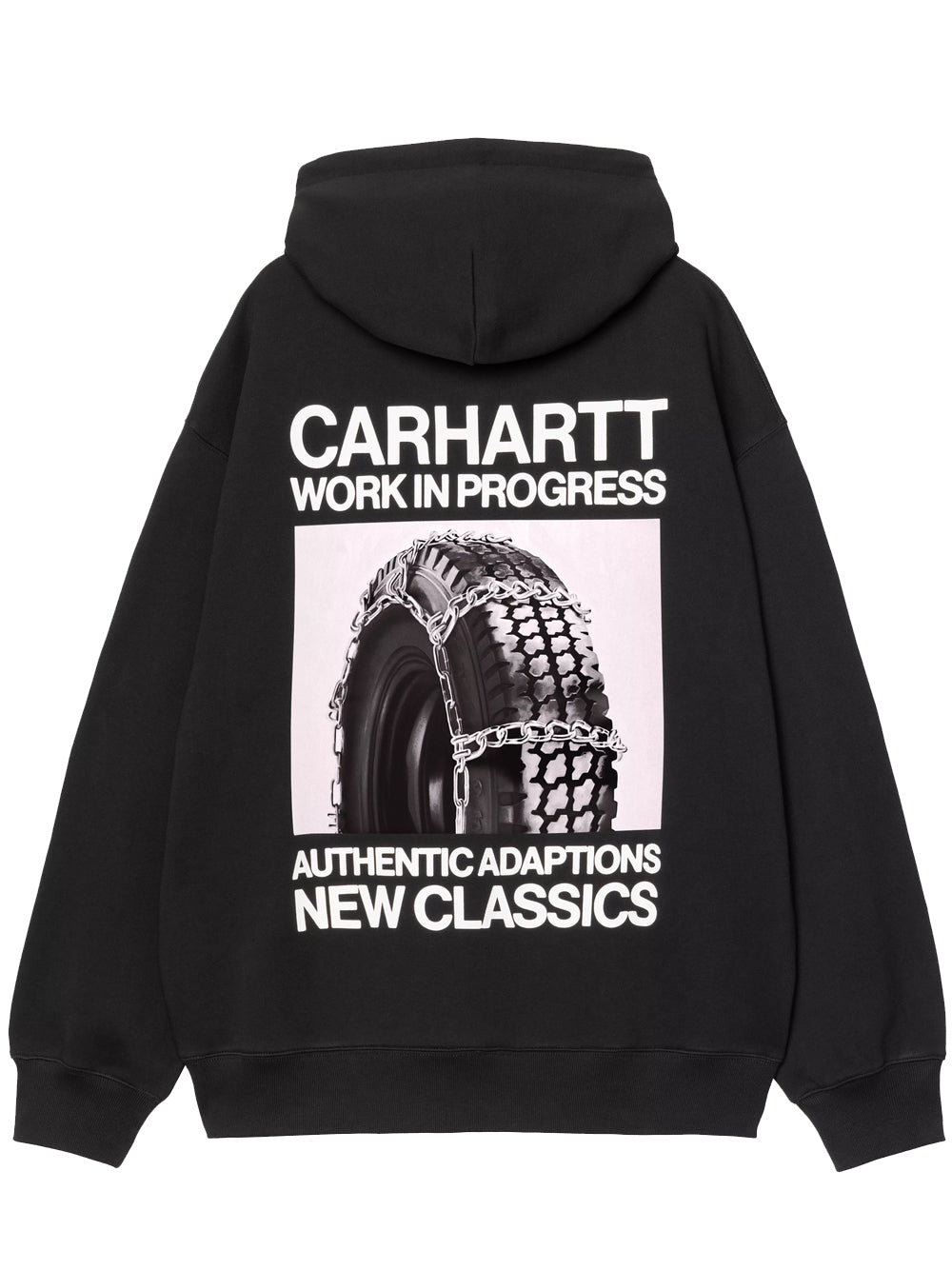 felpa hooded sean hamilton uomo nera 