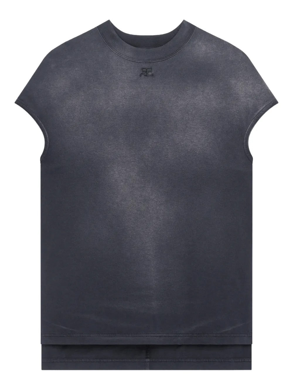 t-shirt over sized donna nera 