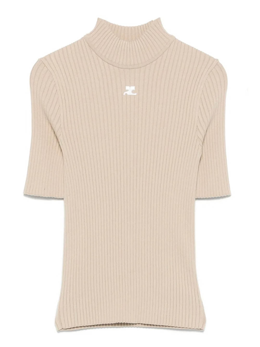 maglia reedition ss rib knit donna cappuccino 
