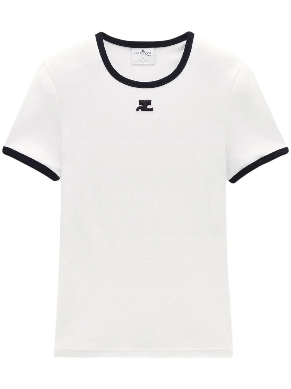 t-shirt signature donna bianca 