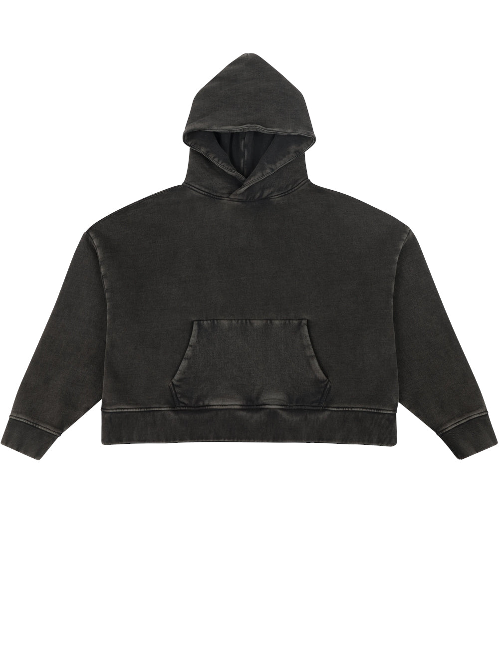 felpa heavy hood unisex nera 