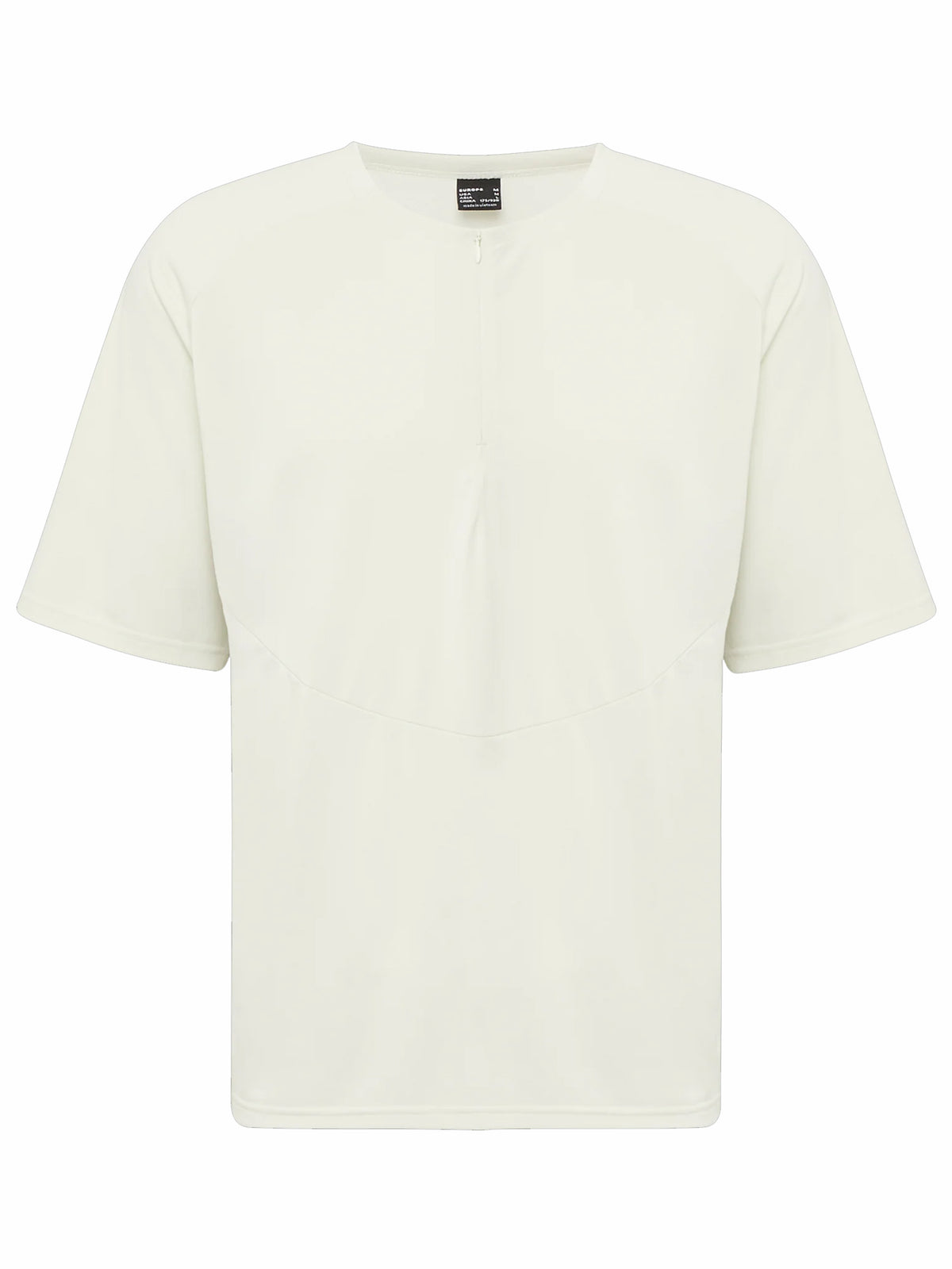 t-shirt fl half zip uomo salvia 