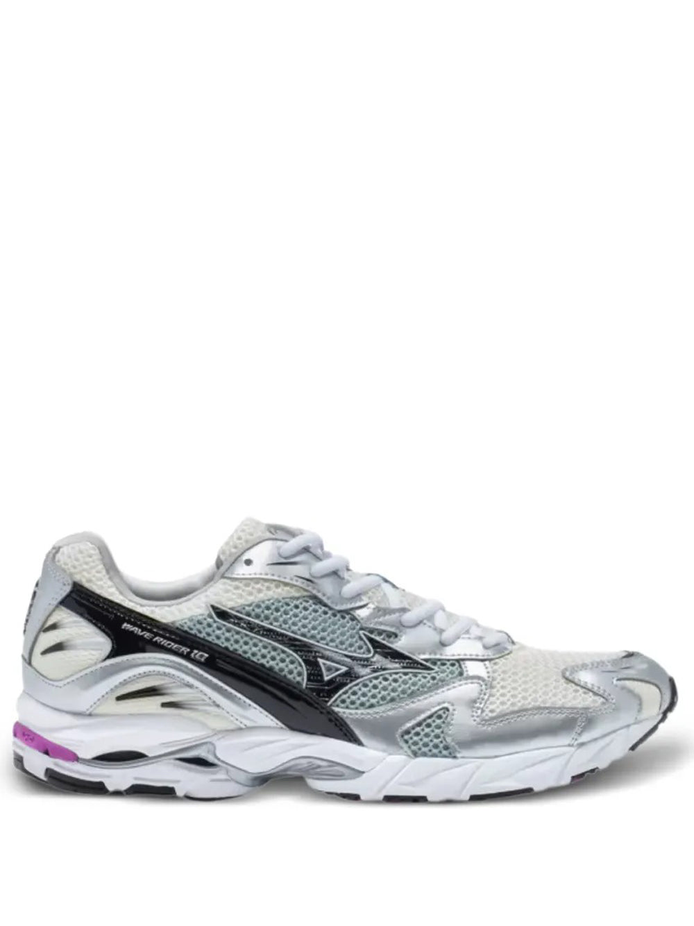 sneakers wave rider 10 uomo bianche nere e argento 