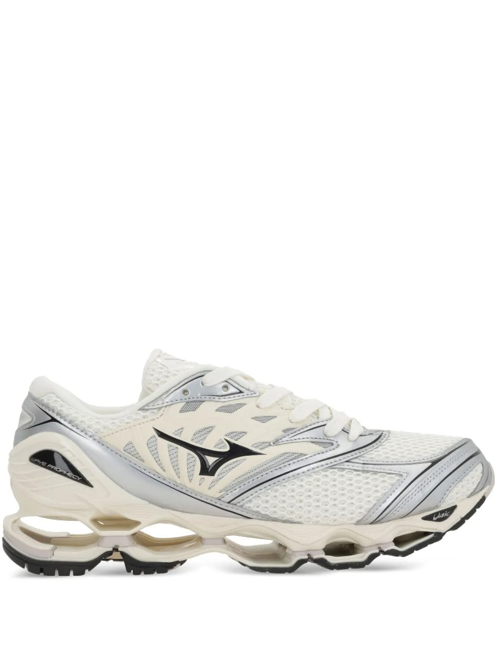 snekaers sl wave prhophercy ls uomo beige, argento e nere 
