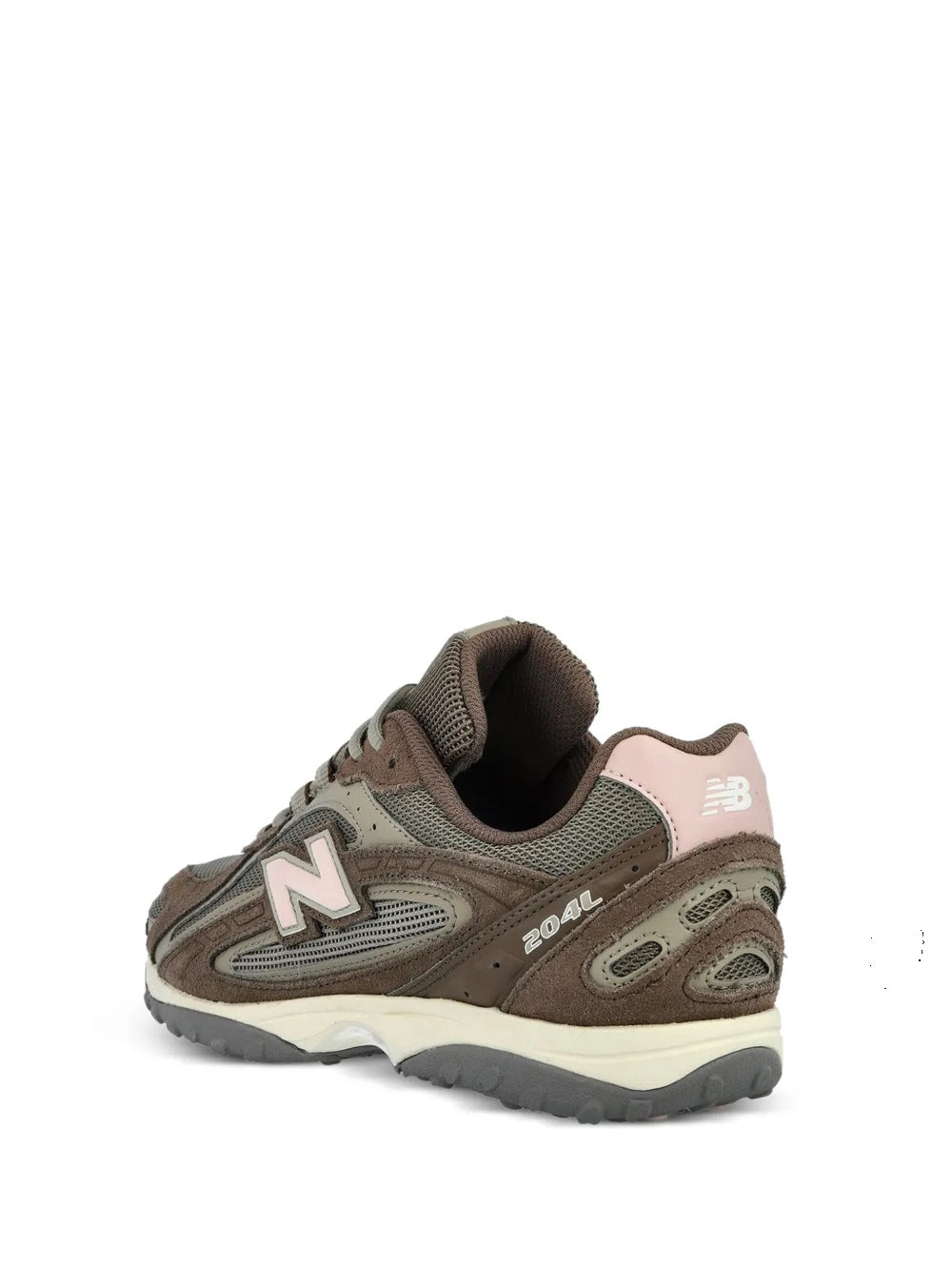 sneakers 204L unisex marroni e rosa 