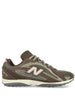 unisex brown and pink sneakers 204L