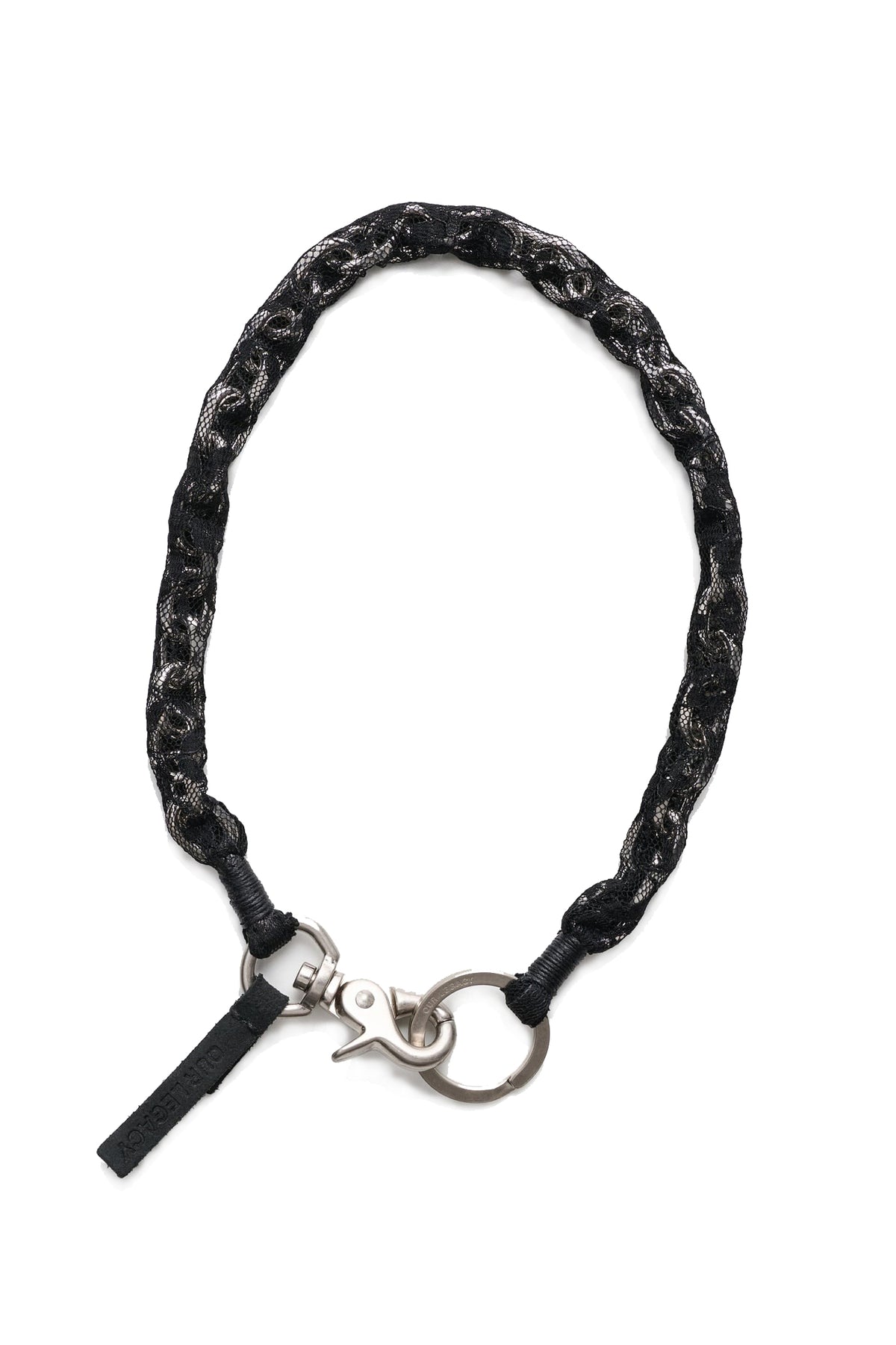 lace landon unisex nero e rgento 