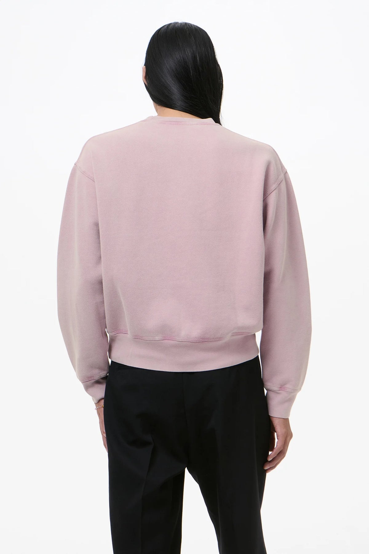 felpa base uomo rosa 
