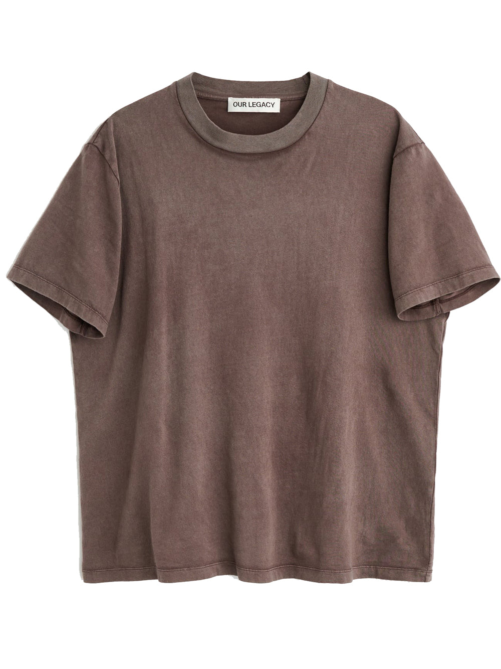 t-shirt  box uomo marrone 