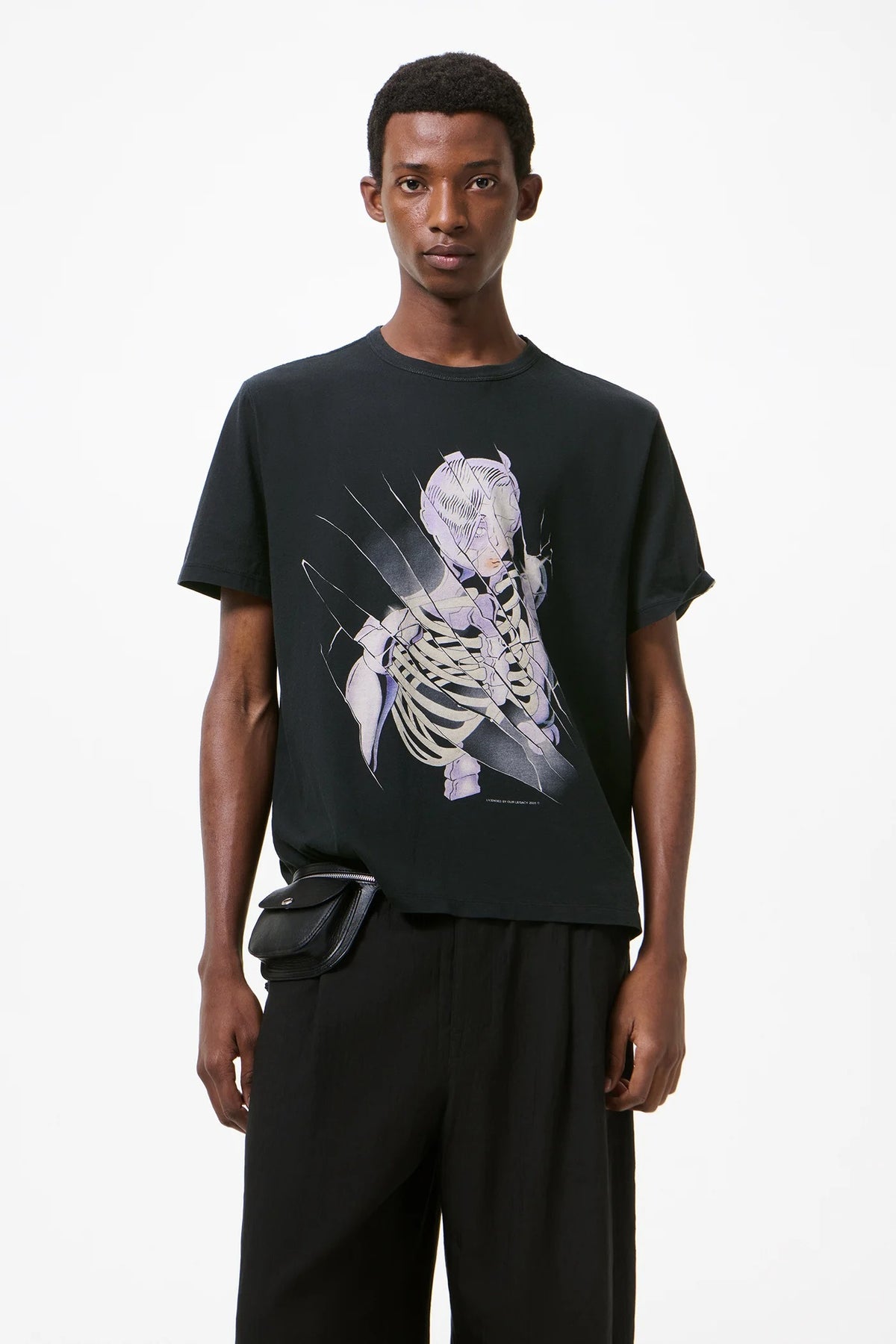 t-shirt  box uomo nera 
