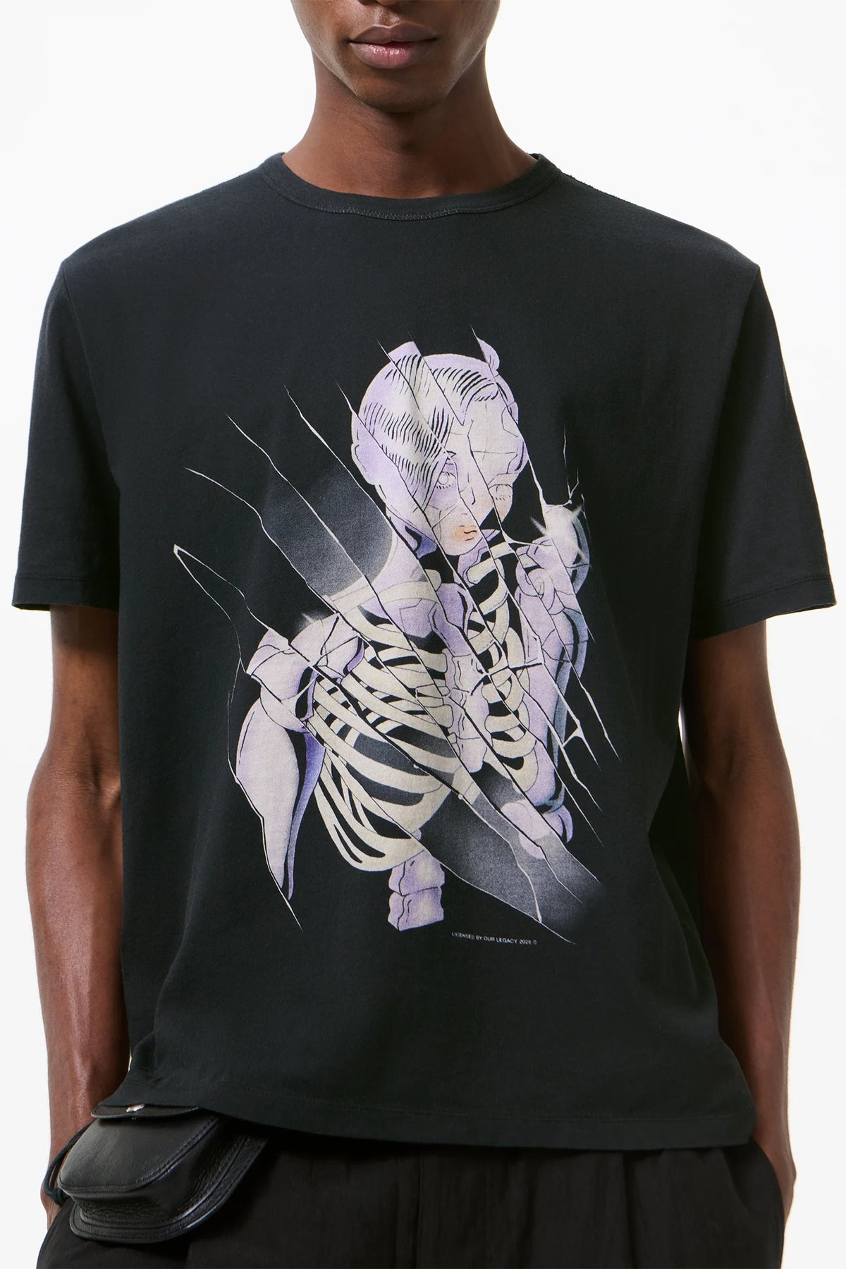 t-shirt  box uomo nera 
