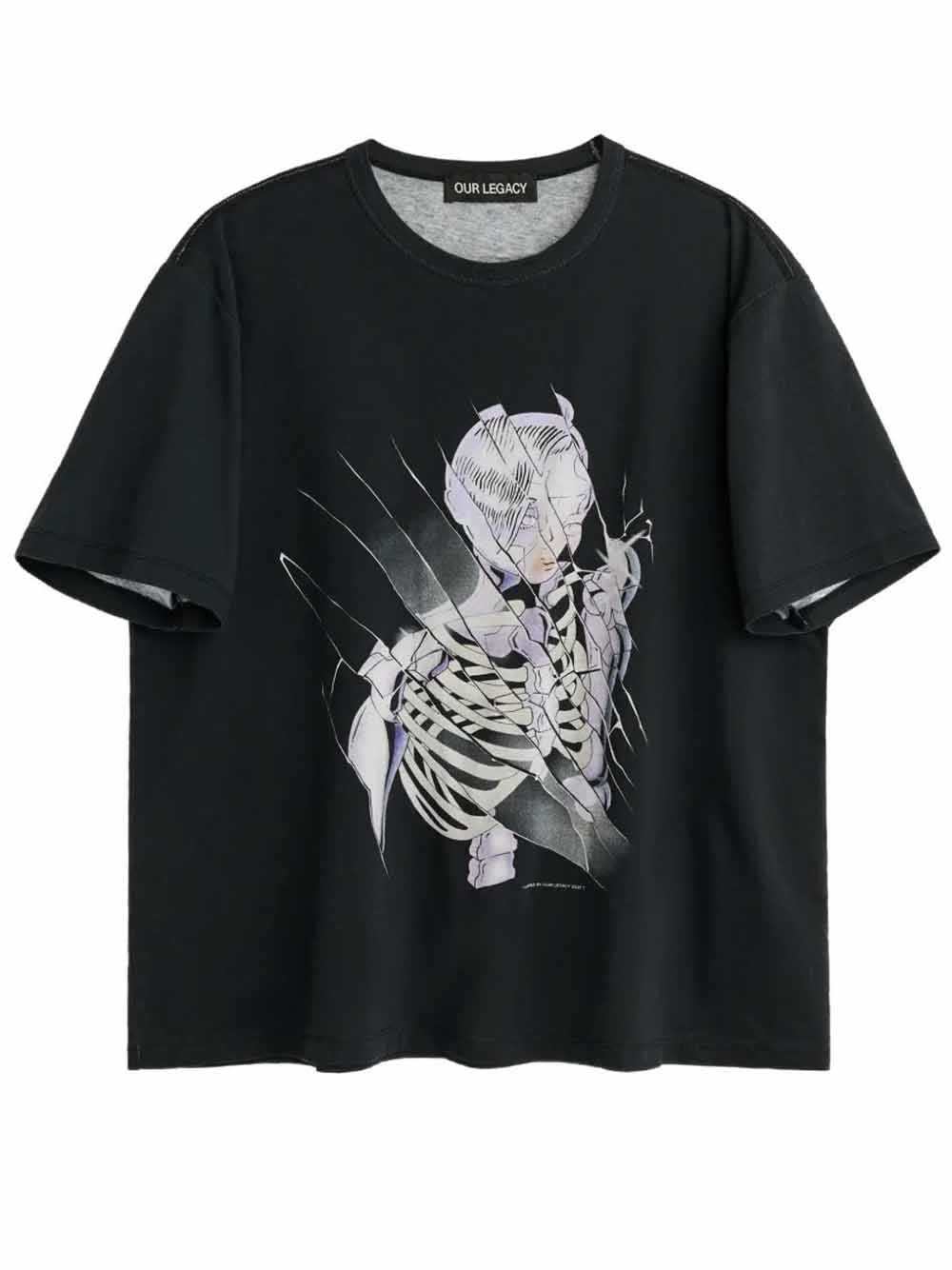 t-shirt  box uomo nera 