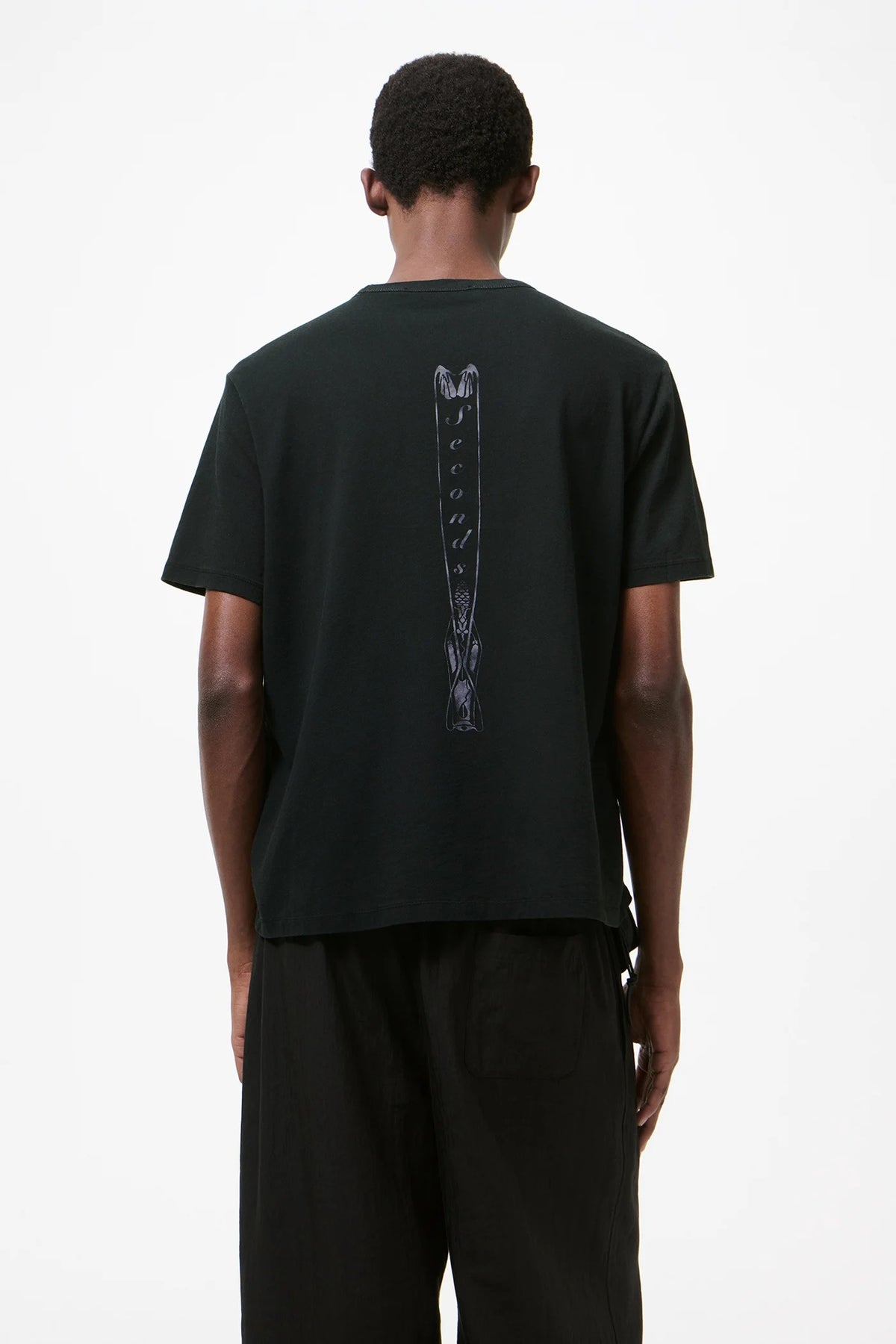 t-shirt  box uomo nera 