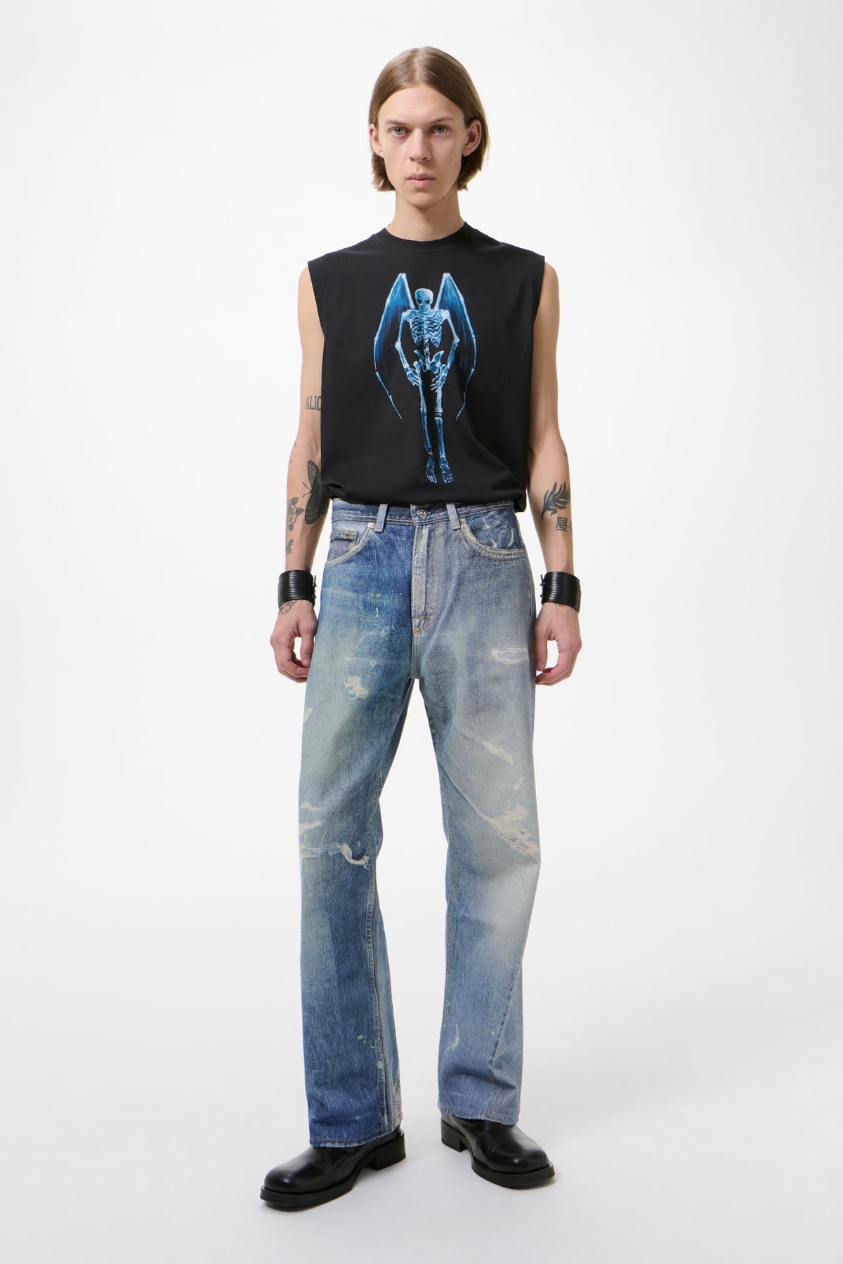 jeans third cut uomo blu 