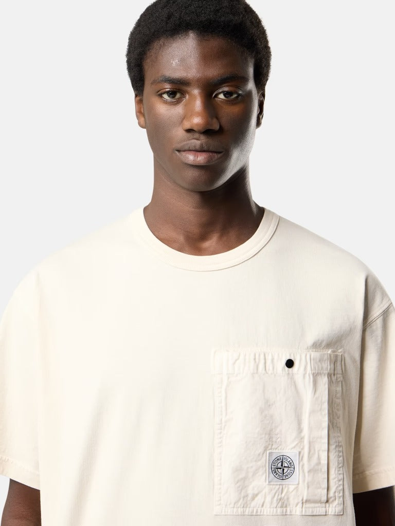 t-shirt 2100004 uomo avorio 