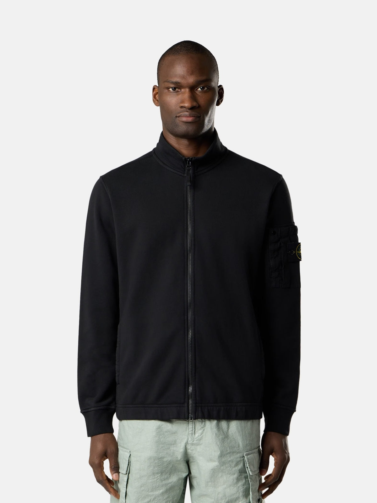 felpa 6100018 uomo nera 