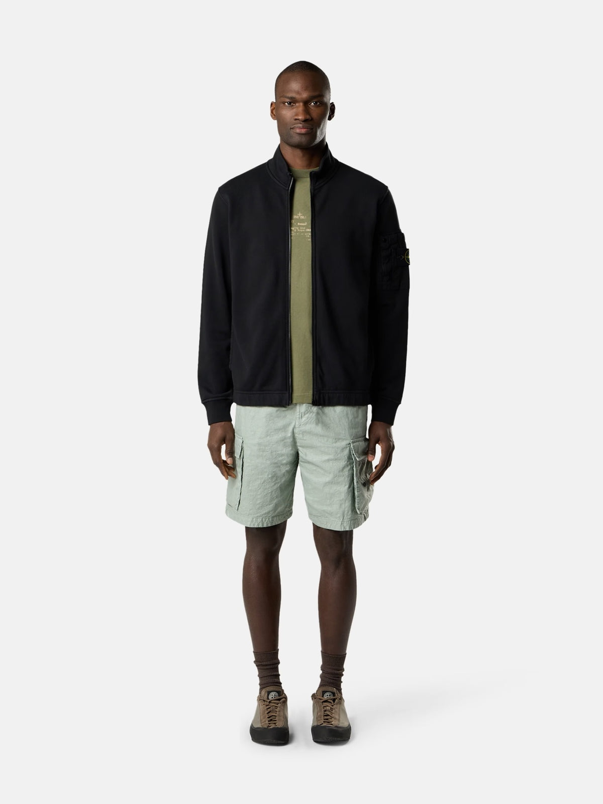 felpa 6100018 uomo nera 