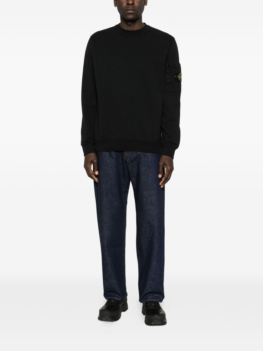 felpa 6100019 uomo nera 