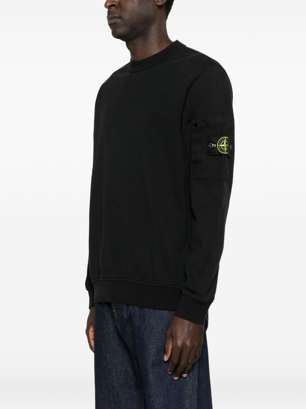 felpa 6100019 uomo nera 