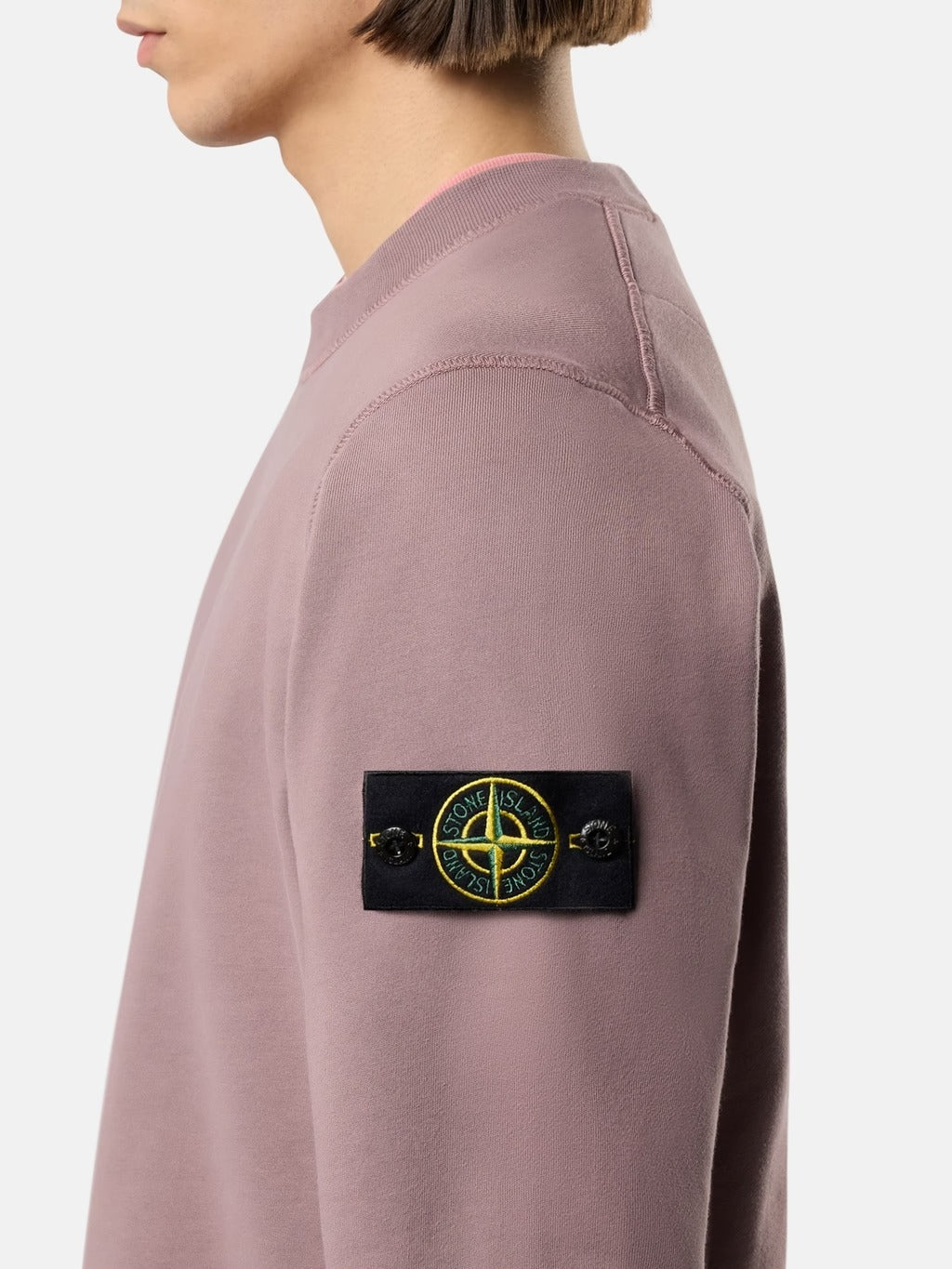 felpa 6100060 uomo grigio viola 