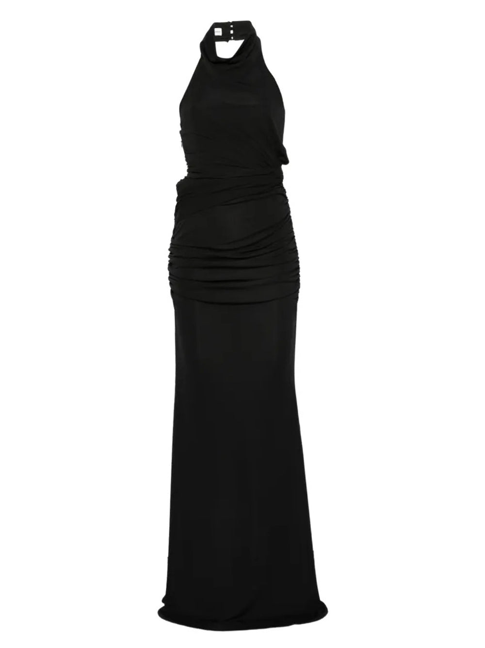 maxi abito stella donna nero 