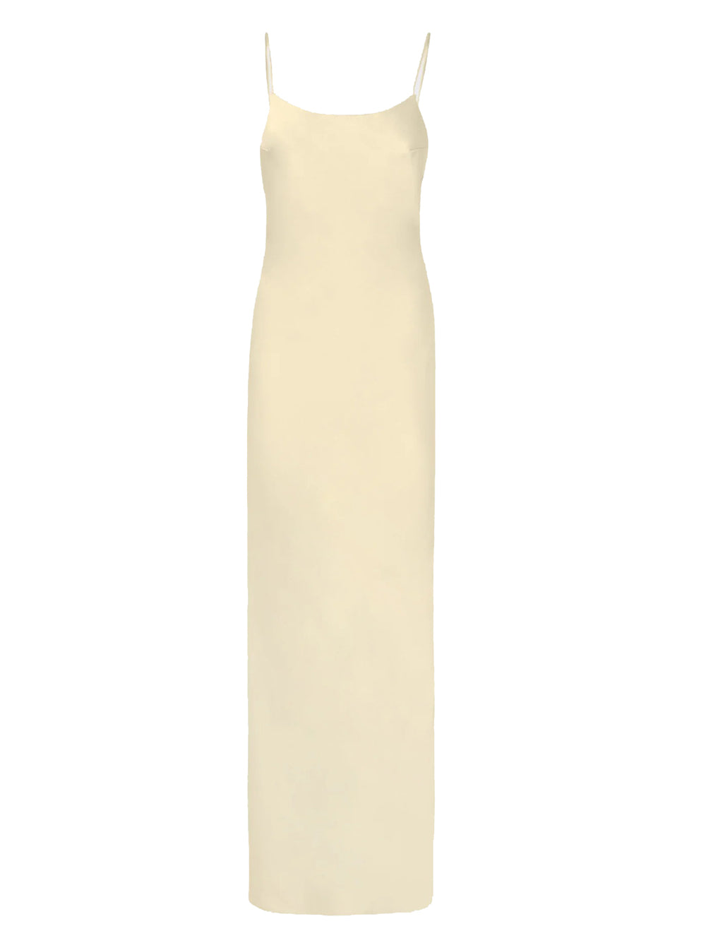 maxi abito ninfea donna vaniglia 
