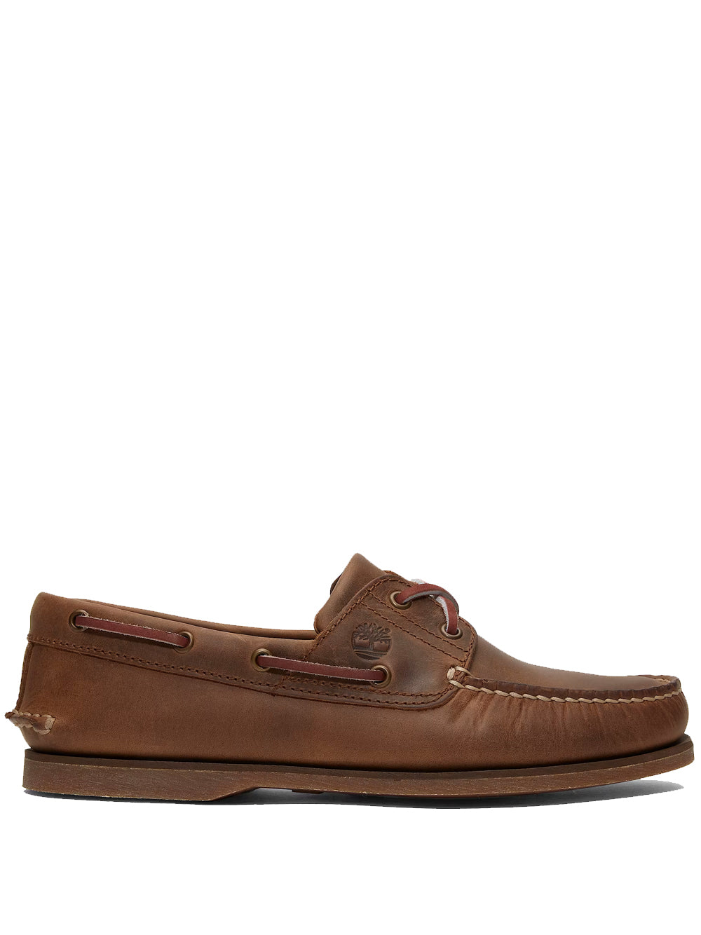 Mocassini classic boat 2 eye uomo marroni 