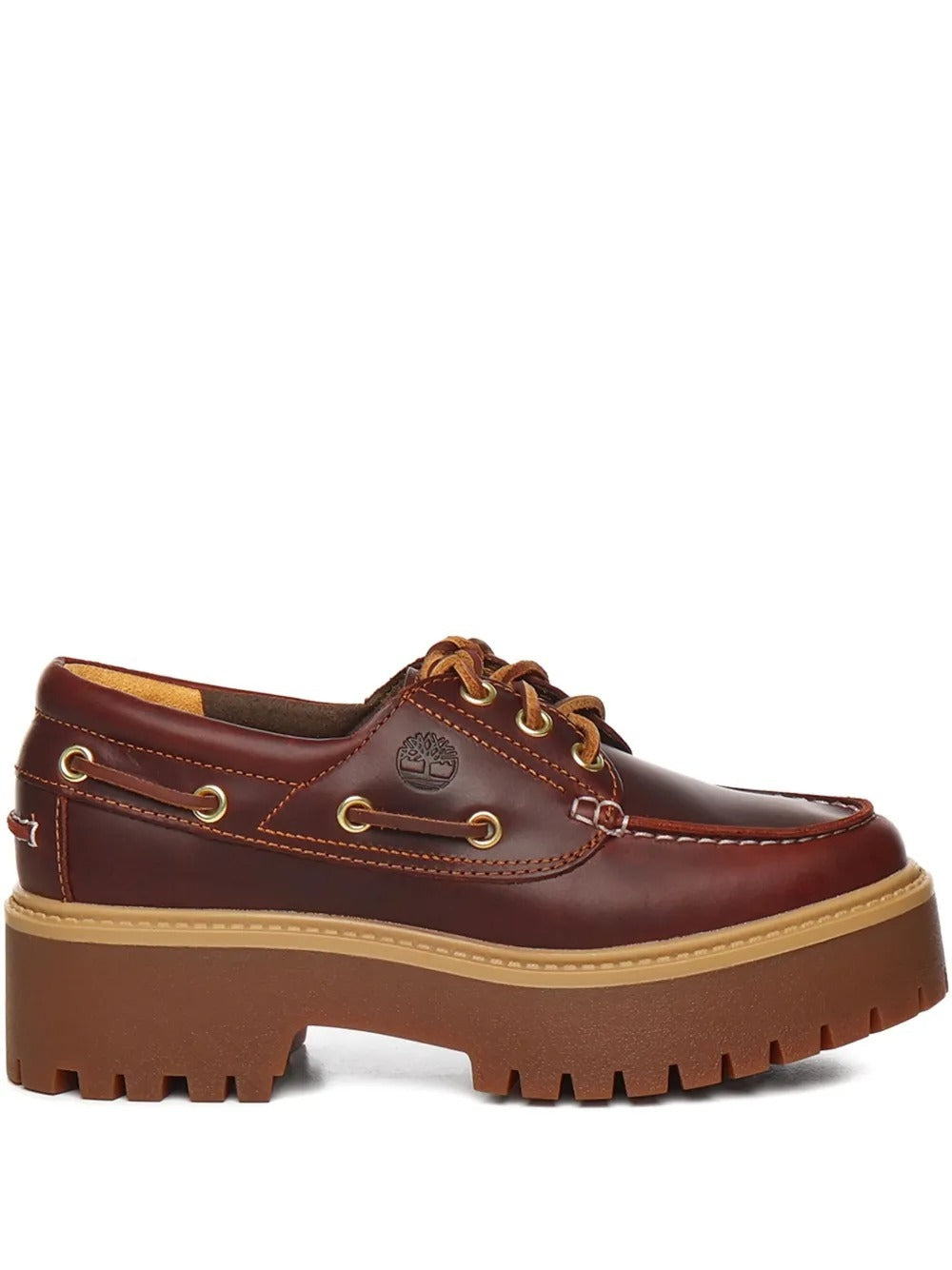 scarpe tringate stone street boat rootbeer donna borgogna 