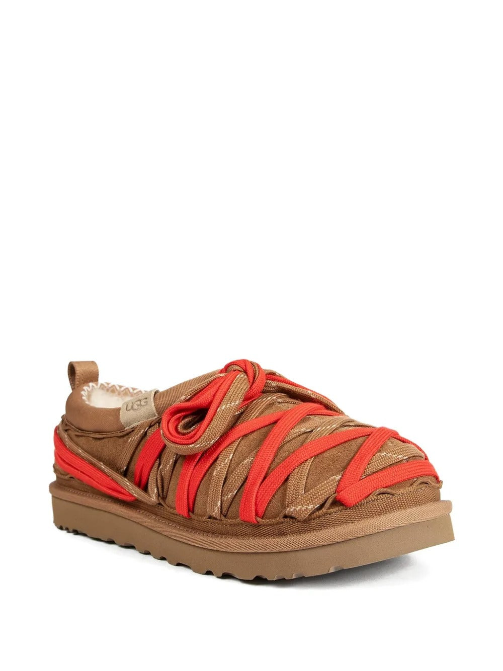 mules tasman lace uomo castagna 