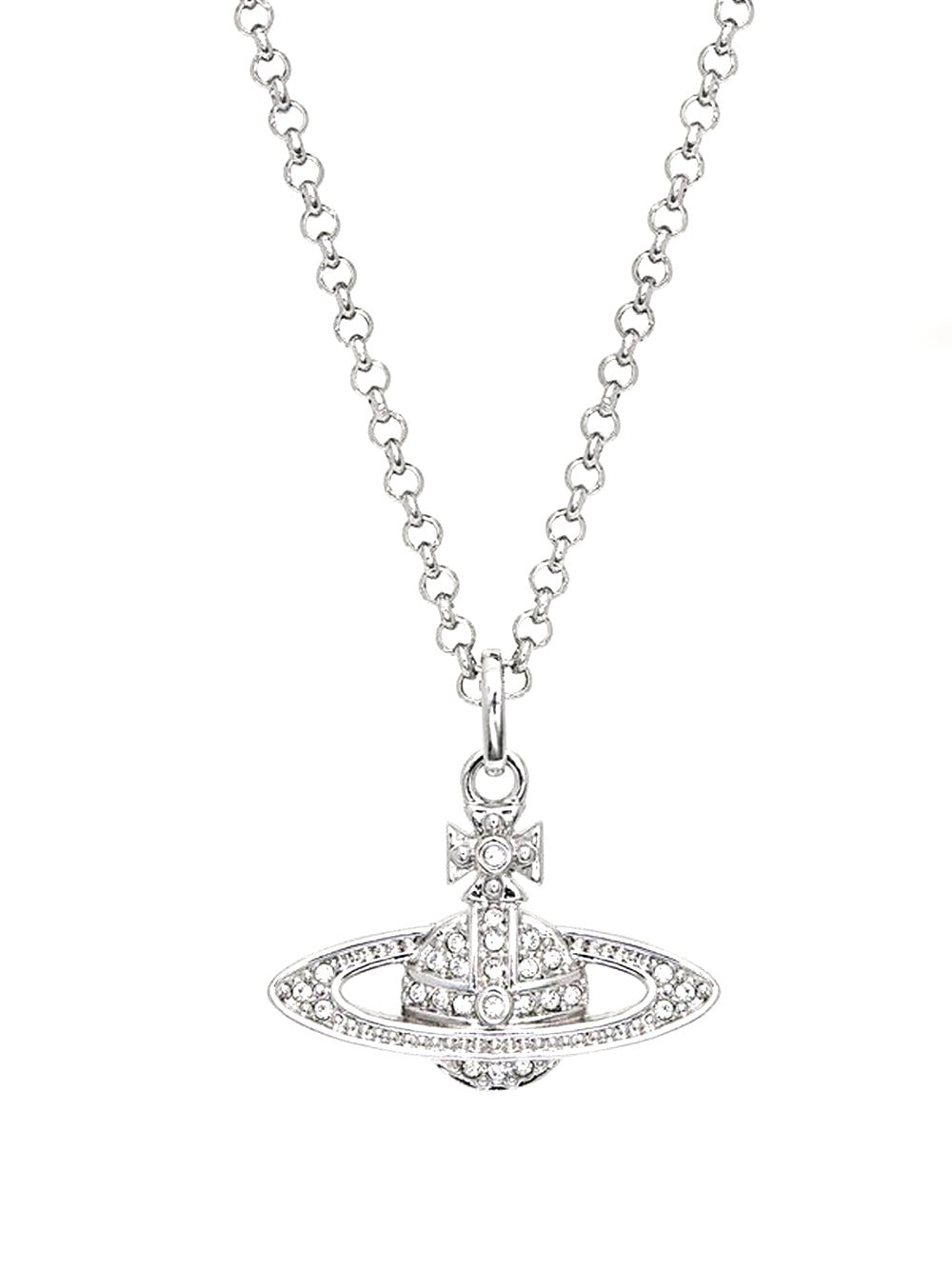 collana mini bas relief pendant donna platino 