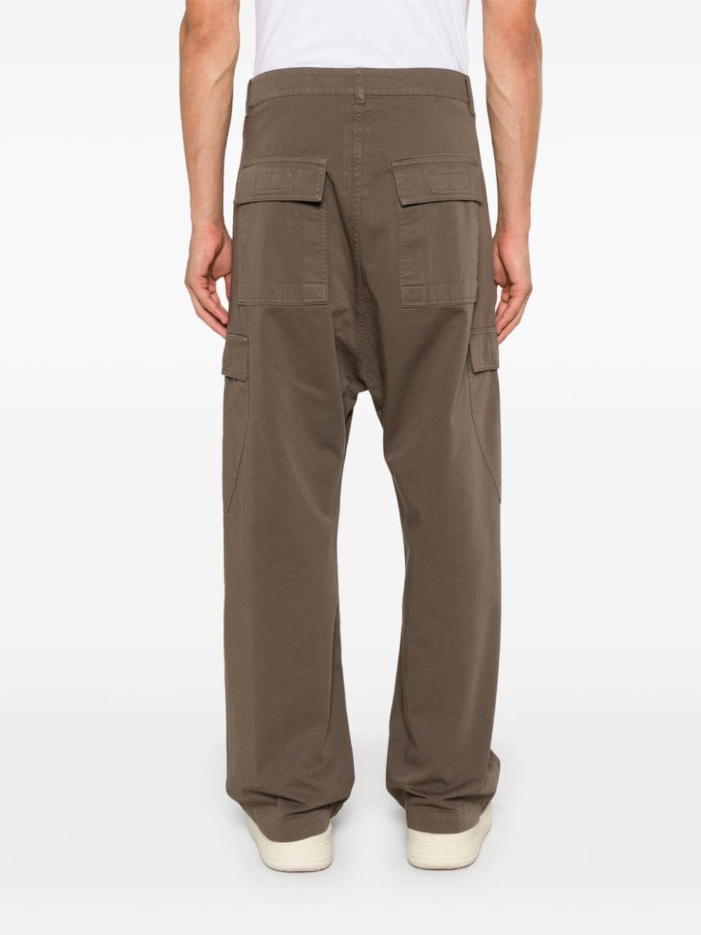 pantaloni cargo uomo dust in cotone RICK OWENS DRKSHDW d —