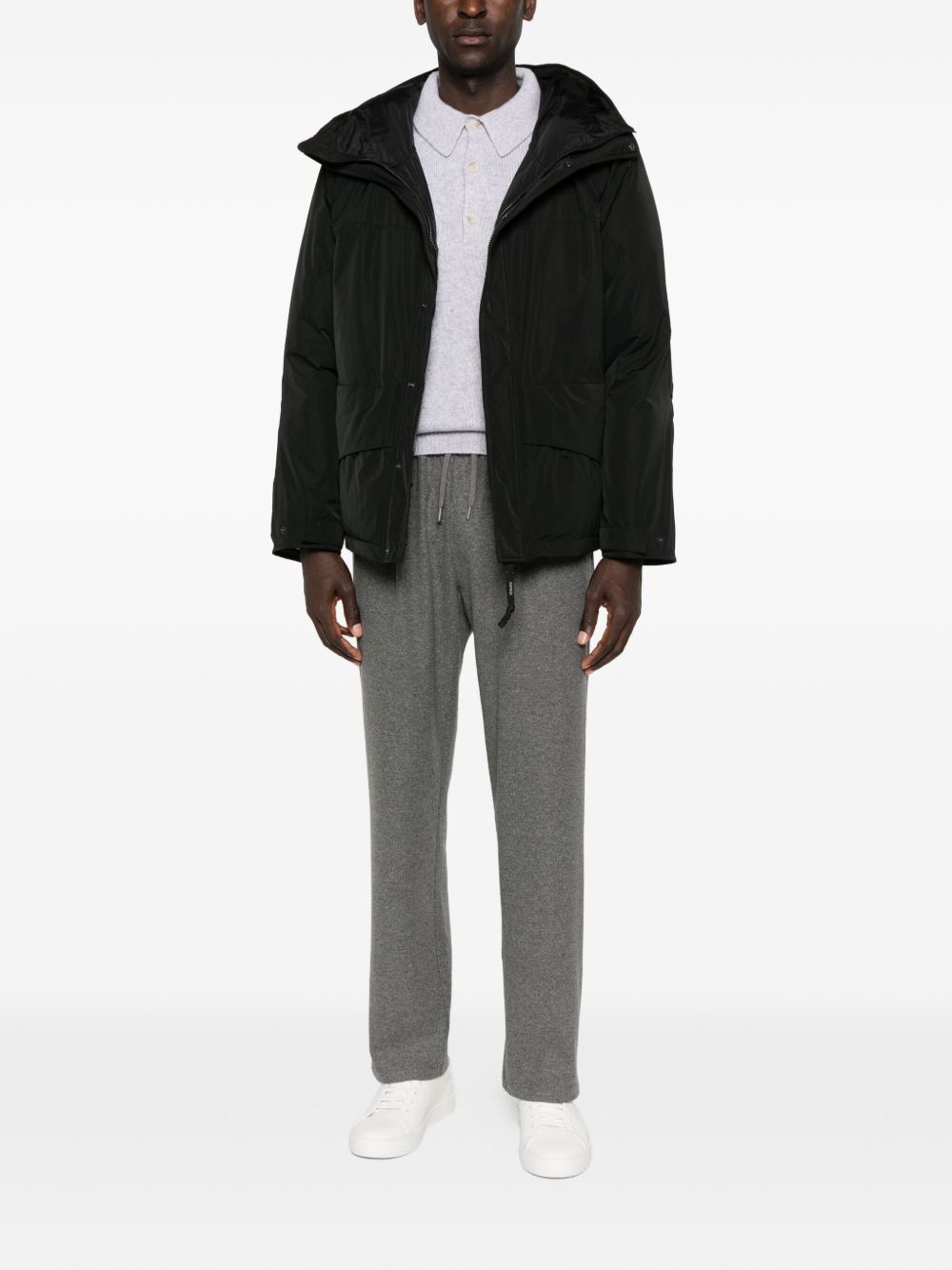 Aspesi Penguin Down Jacket In Black