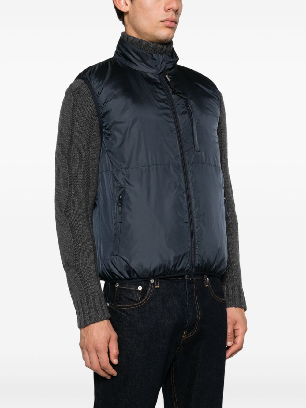 Aspesi Jil Vest In Blue