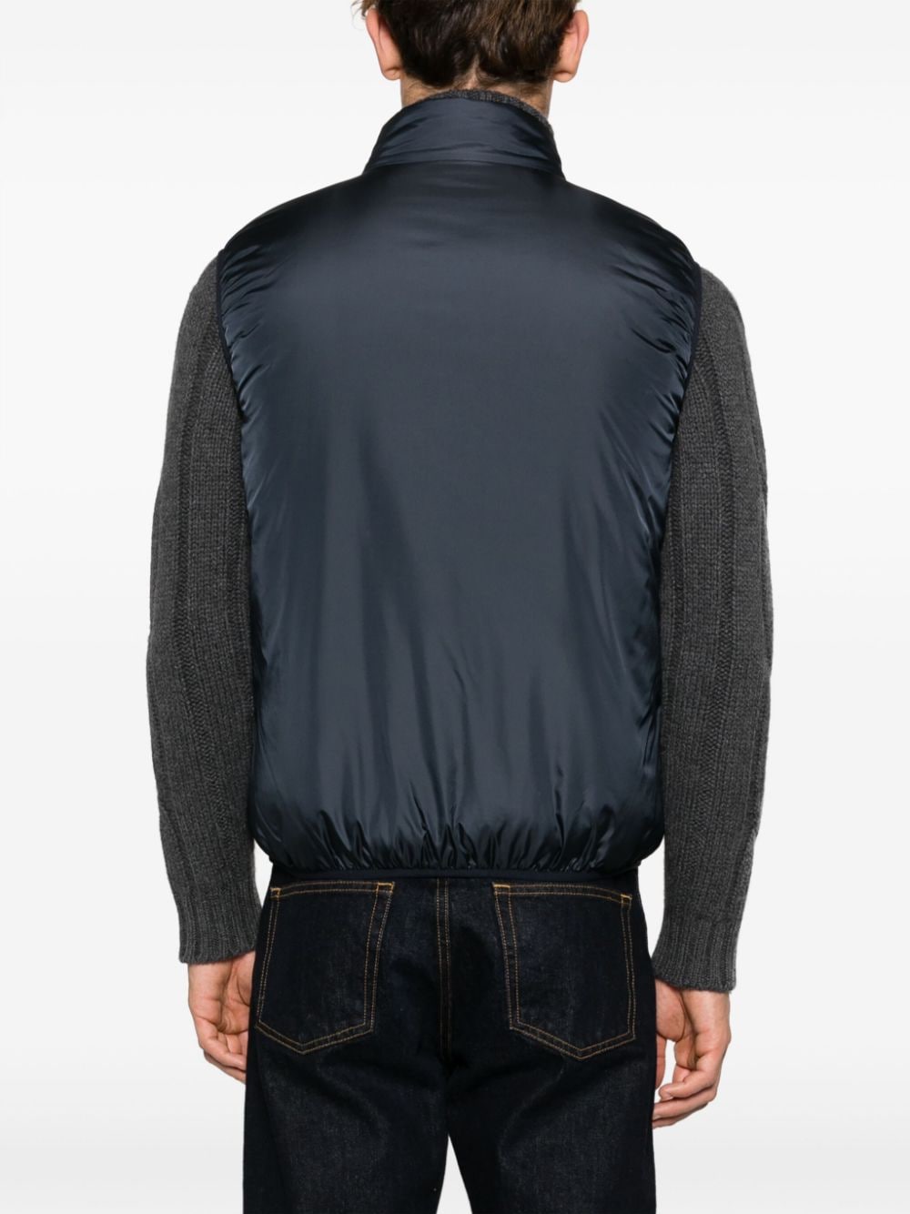 Aspesi Jil Vest In Blue