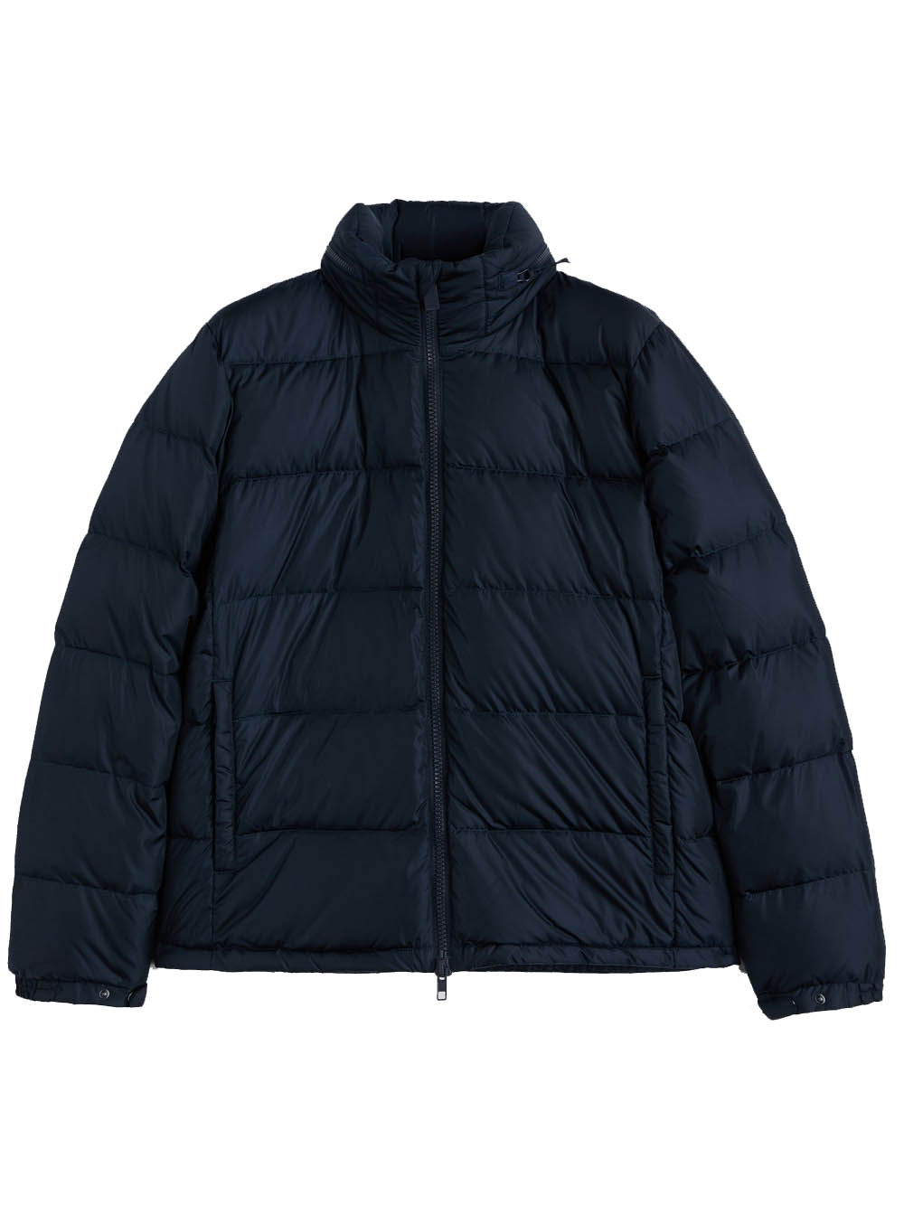 Aspesi Pocoelastica Re-quilted Jacket In Black